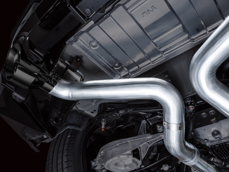 Nissan Z Performance Exhaust - AWE Tuning - Cat Back Track Edition - Diamond Black - `23-`27